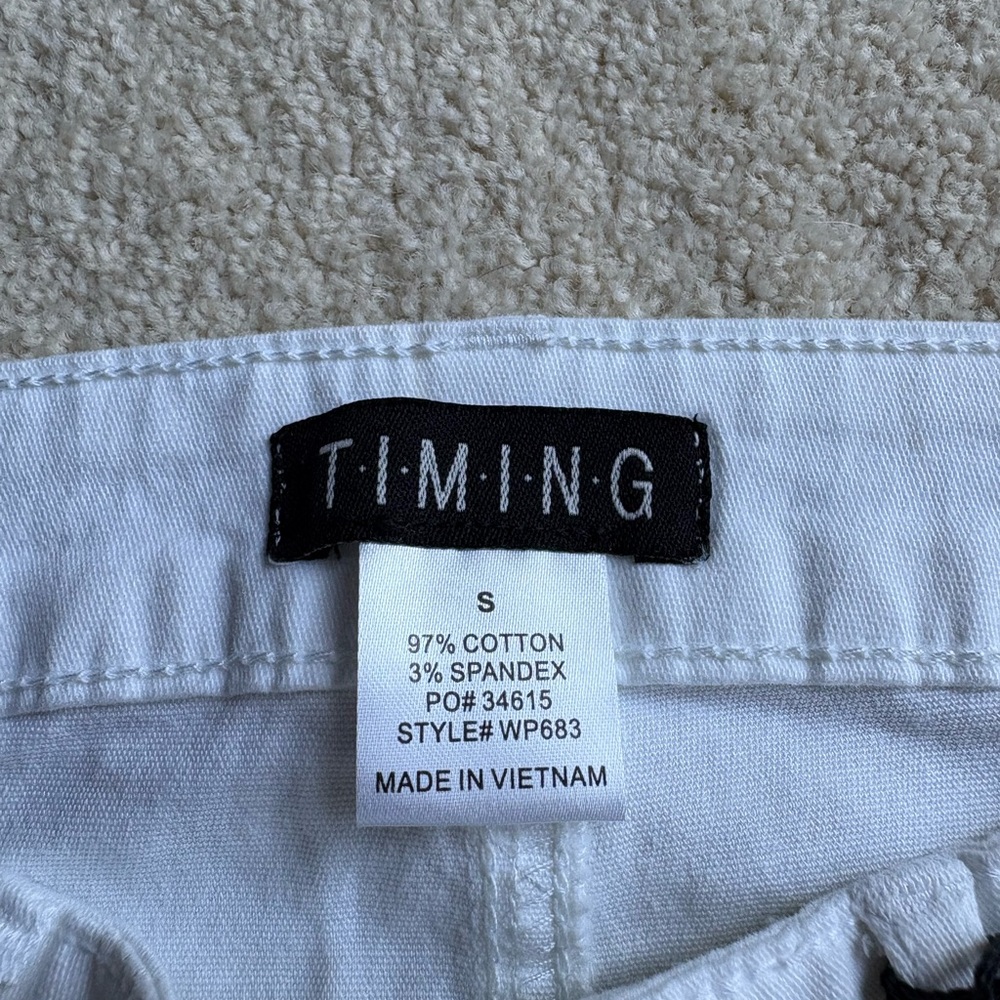 Timing White Skinny Jeans Sleek Fit - Picture 4 of 6